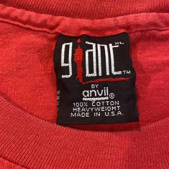 Vintage SMASHING PUMPKINS Pisces Iscariot Era Distressed TShirt Size XLarge 1994 - Picture 4 of 9